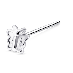 Exotic Butterfly Straight Nose Stud NSKA-819